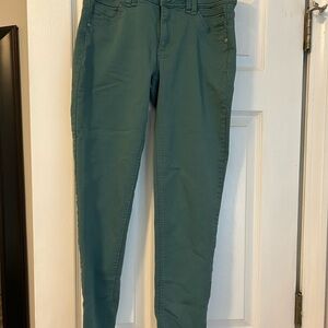 Democracy Dark Green Casual Pants
